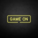 'Game on' neon sign - VINTAGE SIGN