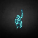 'cigarrate in hand' neon sign - VINTAGE SIGN
