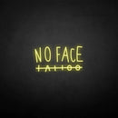 'No face' neon sign - VINTAGE SIGN