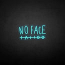 'No face' neon sign - VINTAGE SIGN