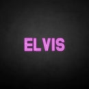 'ELVIS' neon sign - VINTAGE SIGN