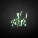 'Gesture' neon sign - VINTAGE SIGN