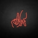 'Gesture' neon sign - VINTAGE SIGN