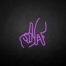 'Gesture' neon sign - VINTAGE SIGN