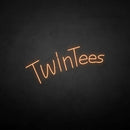 'Twintees' neon sign - VINTAGE SIGN