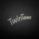 'Twintees' neon sign - VINTAGE SIGN