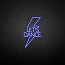 'Let's dance' neon sign - VINTAGE SIGN