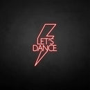 'Let's dance' neon sign - VINTAGE SIGN