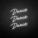 'Dance Dance Dance' neon sign - VINTAGE SIGN