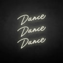 'Dance Dance Dance' neon sign - VINTAGE SIGN