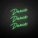 'Dance Dance Dance' neon sign - VINTAGE SIGN