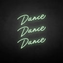 'Dance Dance Dance' neon sign - VINTAGE SIGN