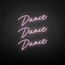 'Dance Dance Dance' neon sign - VINTAGE SIGN