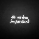 'I'm drunk' neon sign - VINTAGE SIGN