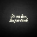 'I'm drunk' neon sign - VINTAGE SIGN