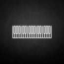 'Piano key' neon sign - VINTAGE SIGN