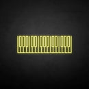 'Piano key' neon sign - VINTAGE SIGN