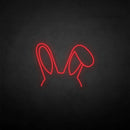 'Rabbit ears2' neon sign - VINTAGE SIGN