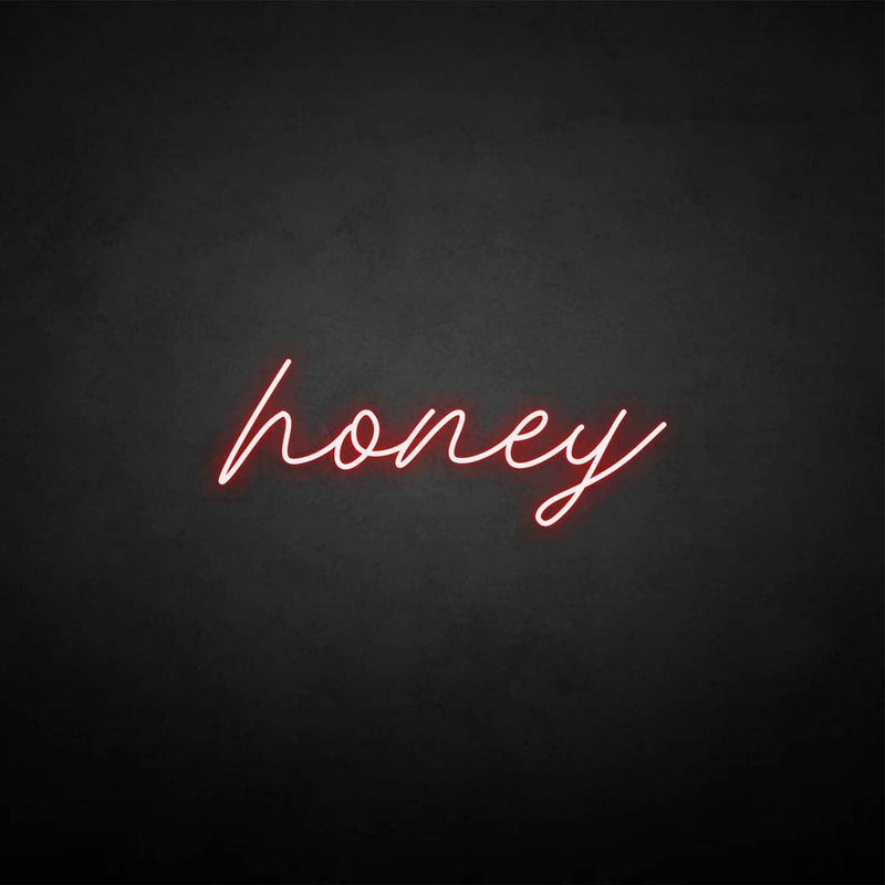 'honey' neon sign - VINTAGE SIGN