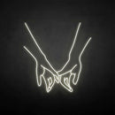 'hands with love' neon sign - VINTAGE SIGN