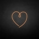 'the heart of love' neon sign - VINTAGE SIGN