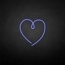 'the heart of love' neon sign - VINTAGE SIGN