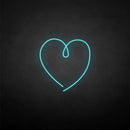 'the heart of love' neon sign - VINTAGE SIGN