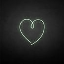 'the heart of love' neon sign - VINTAGE SIGN