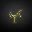 'Woman in the cup' neon sign - VINTAGE SIGN