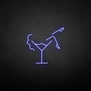 'Woman in the cup' neon sign - VINTAGE SIGN