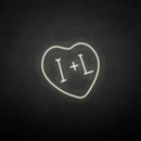 'I+I' neon sign - VINTAGE SIGN