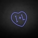 'I+I' neon sign - VINTAGE SIGN