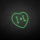 'I+I' neon sign - VINTAGE SIGN