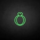 'ring' neon sign - VINTAGE SIGN