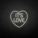 'IT'S LOVE' neon sign - VINTAGE SIGN