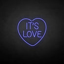 'IT'S LOVE' neon sign - VINTAGE SIGN