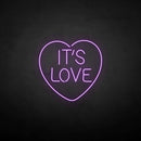 'IT'S LOVE' neon sign - VINTAGE SIGN