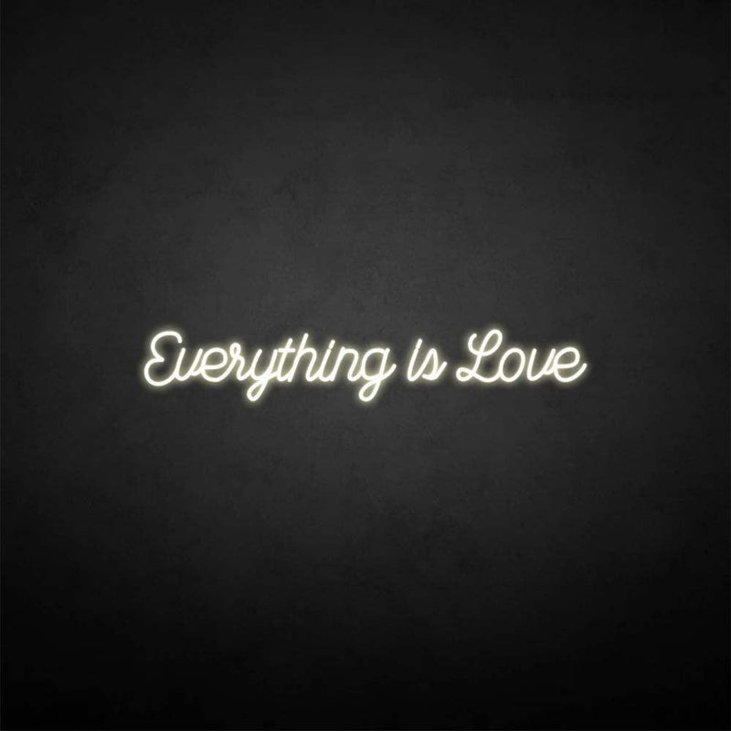 'Everything is love' neon sign - VINTAGE SIGN