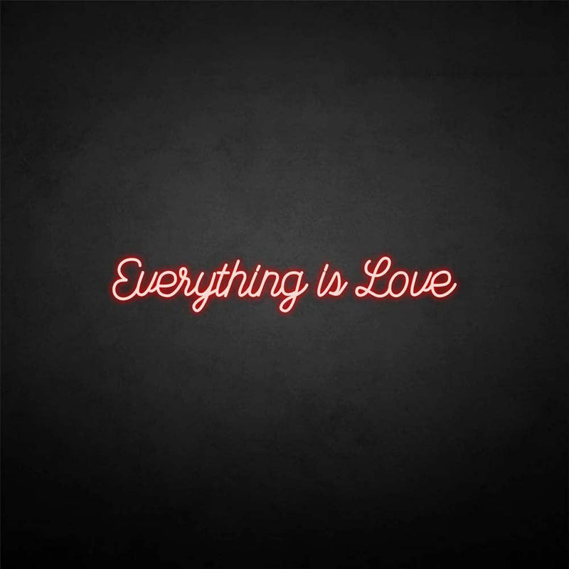 'Everything is love' neon sign - VINTAGE SIGN