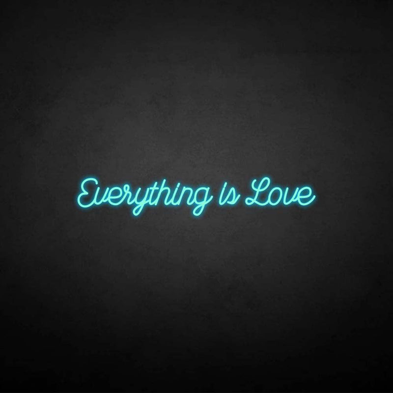 'Everything is love' neon sign - VINTAGE SIGN