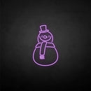 'Snow man' neon sign - VINTAGE SIGN