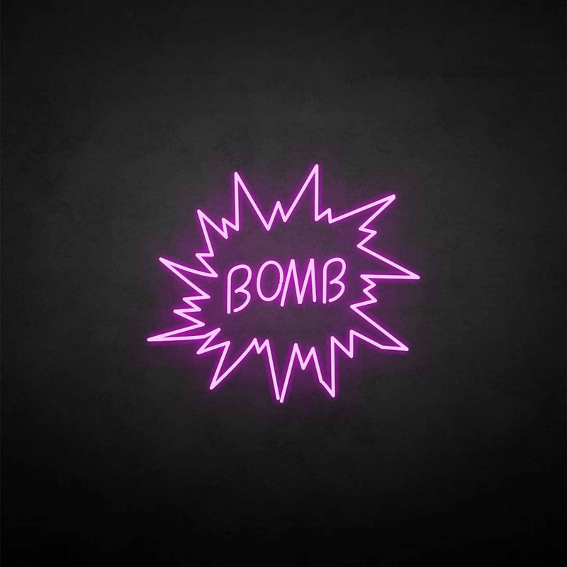 'bomb' neon sign - VINTAGE SIGN