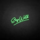 'Stay wild2' neon sign - VINTAGE SIGN