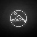 'Sunset and mountain2' neon sign - VINTAGE SIGN
