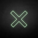 'X-mark' neon sign - VINTAGE SIGN