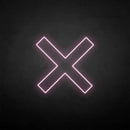 'X-mark' neon sign - VINTAGE SIGN