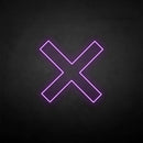'X-mark' neon sign - VINTAGE SIGN