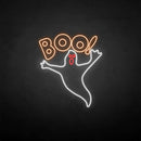 'BOO!' neon sign - VINTAGE SIGN