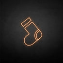 'marry christmas-stocking' neon sign - VINTAGE SIGN