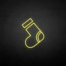 'marry christmas-stocking' neon sign - VINTAGE SIGN